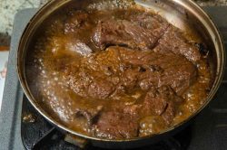 Sirloin Steaks koreanisch Sous-Vide Bulgogi Art Rezept