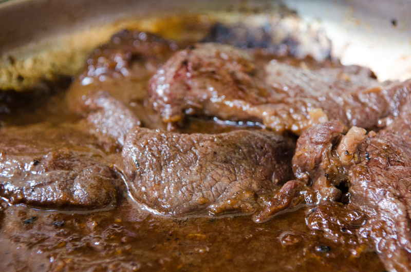 Sirloin Steaks koreanisch Sous-Vide Bulgogi Art Rezept