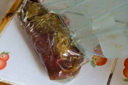 Sirloin Steaks koreanisch Sous-Vide Bulgogi Art Rezept