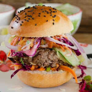 Rezept Hamburger Thai-Style mit Burger-Buns
