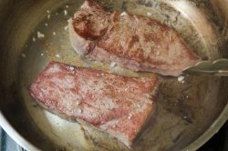 Rezept Sirloin Steaks mit Orangenkruste Sous-Vide.