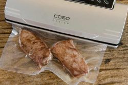 Rezept Sirloin Steaks mit Orangenkruste Sous-Vide.