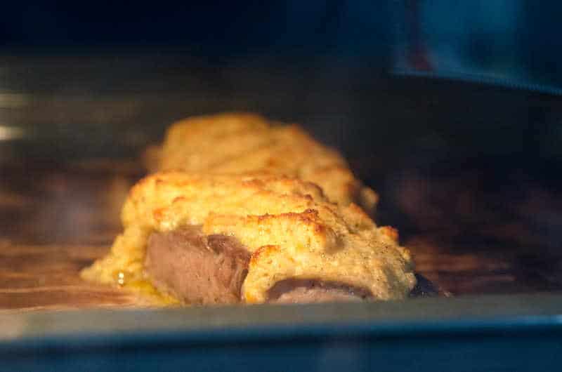 Rezept Sirloin Steaks mit Orangenkruste Sous-Vide.