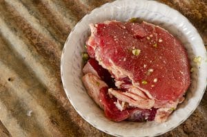 Sous Vide Kalbsnacken Steak
