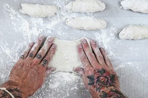 Baguette-Brötchen selber backen