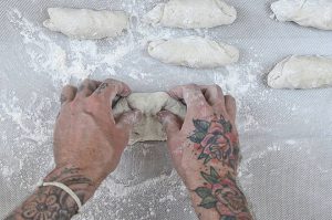 Baguette-Brötchen selber backen