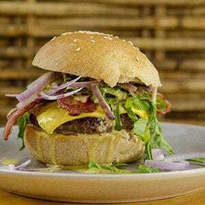 Rezept für Hamburgerbrötchen mit Sauerteig