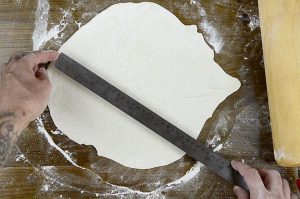 Fladenbrote zum Füllen und aufrollen