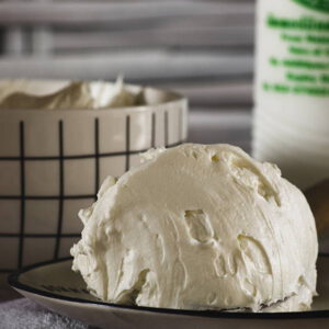 Doppelrahm Frischkäse selber machen - Anleitung und Rezept