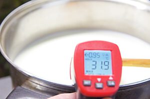 Doppelrahm Frischkäse selber machen - Anleitung und Rezept