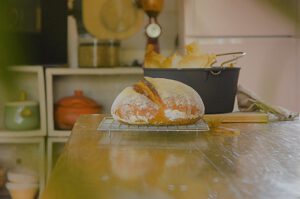 Roggenmischbrot ohne Sauerteig - Backen im Topf ohne Hefe