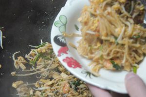 Pad Thai - Gebratene Reisnudeln