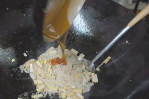 Pad Thai - Gebratene Reisnudeln