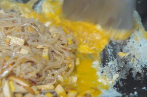 Pad Thai - Gebratene Reisnudeln