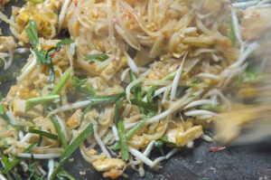 Pad Thai - Gebratene Reisnudeln