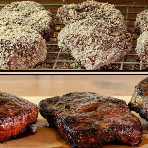 Steaks mit Koji Reis "Dry-Agen" und zart machen