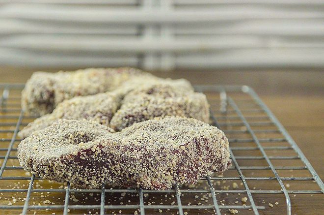 Steaks mit Koji Reis "Dry-Agen" und zart machen