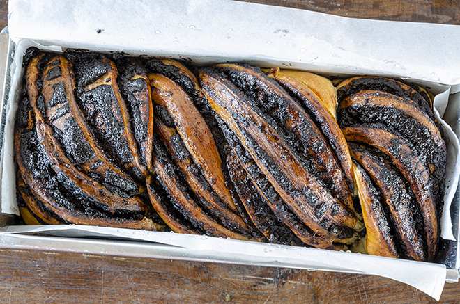 Babka mit Schokofüllung Rezept