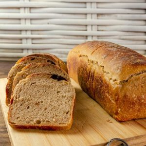Rezept für Sauerteigbrote in der Kastenform gebacken.