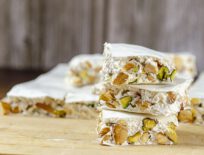 Weißer Nougat - Torrone Rezept