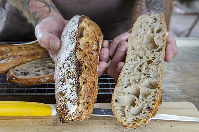 Mehrkornbaguettes Rezept & Anleitung