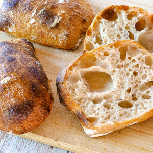 Ciabatta Brötchen Anleitun und Rezept